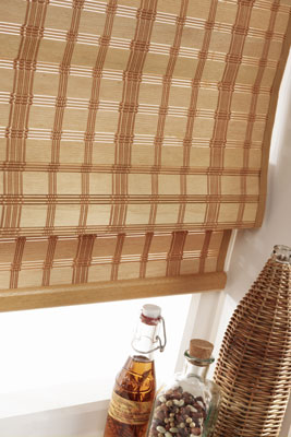 wood weave blinds